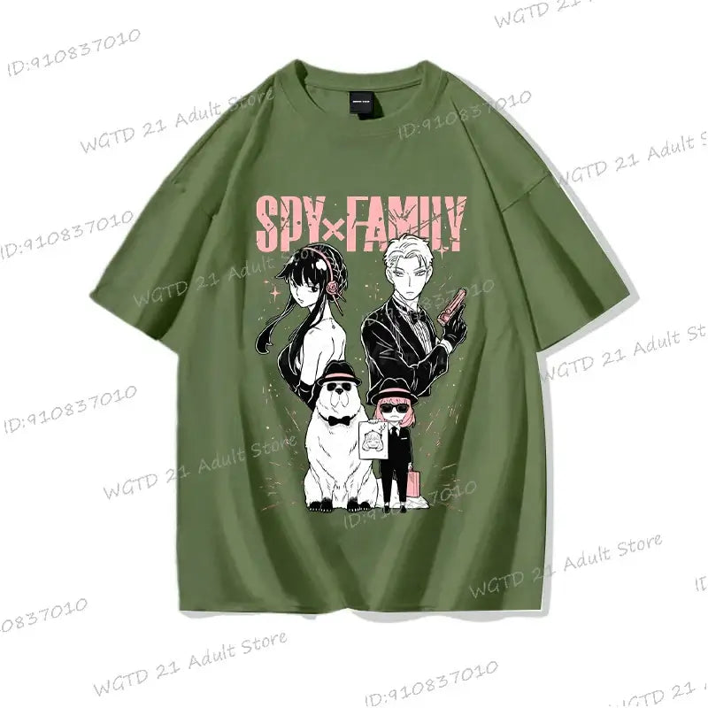 Anya Forger T-shirt: Spy x Family Cute Harajuku Cotton Tee