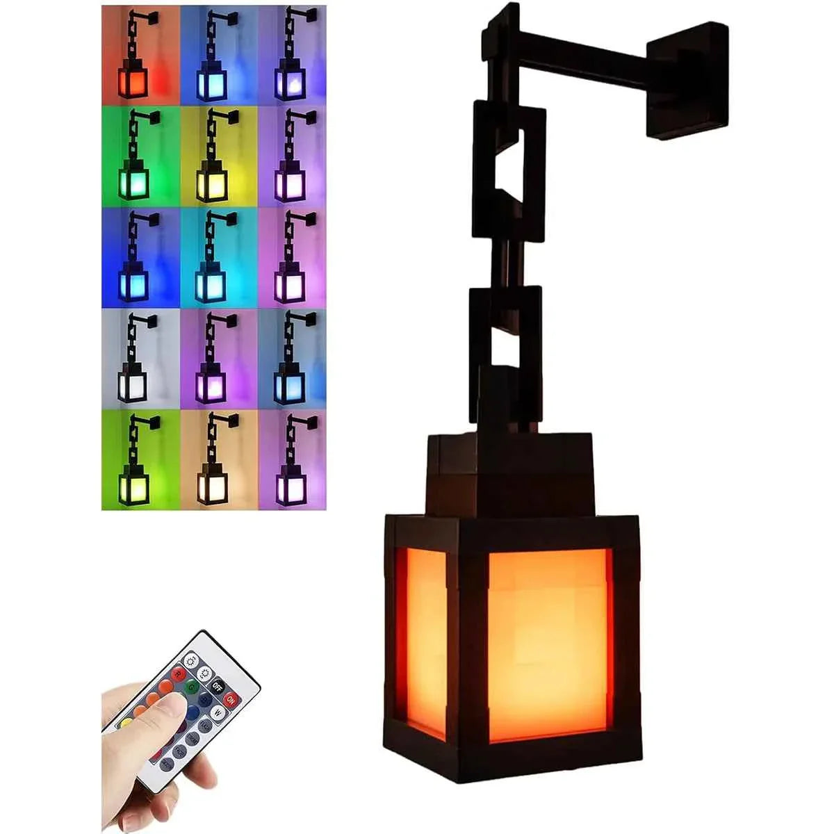 Pixel Design Led Night Light Type-C Rechargeable Remote Rgb