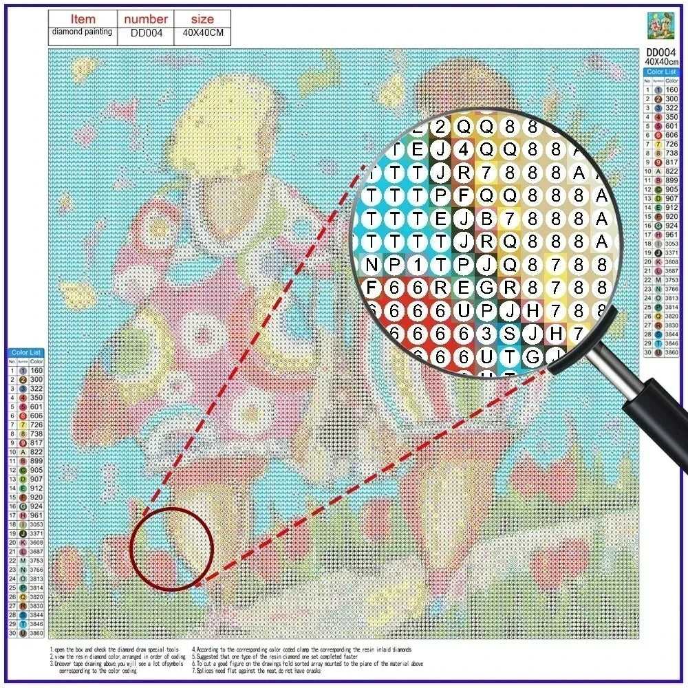 Anime Bleach Diamond Painting Kit 5D DIY Diamond Embroidery Handmade Art Children's Exquisite Gift Crafts Home Decoration