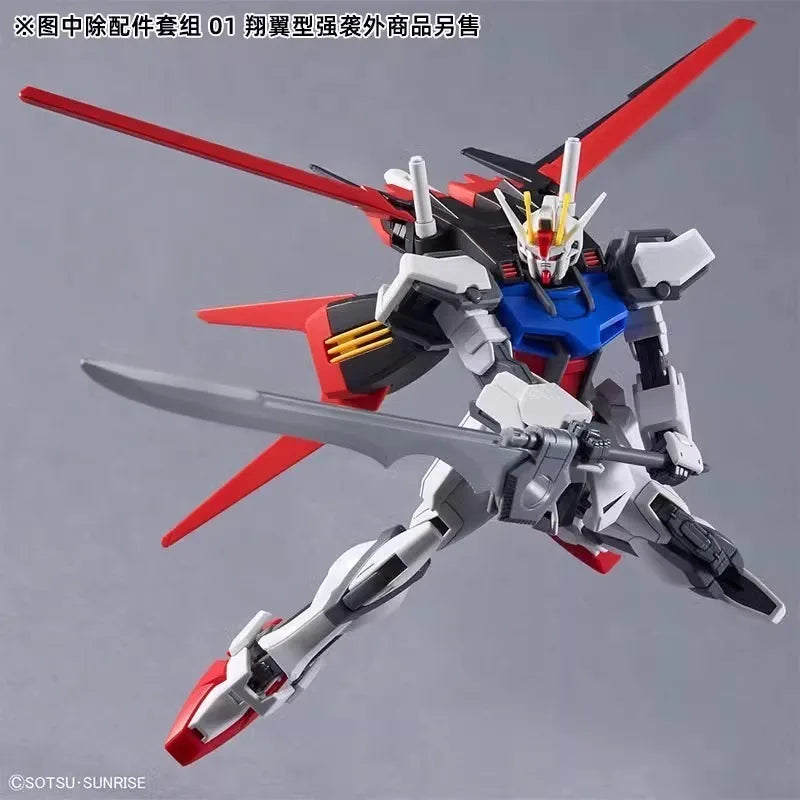 Bandai Original GUNDAM Anime OPTION PARTS SET GUNPLA 01(AILE STRIKER) Action Figure Assembly Model Toys Gifts for Children