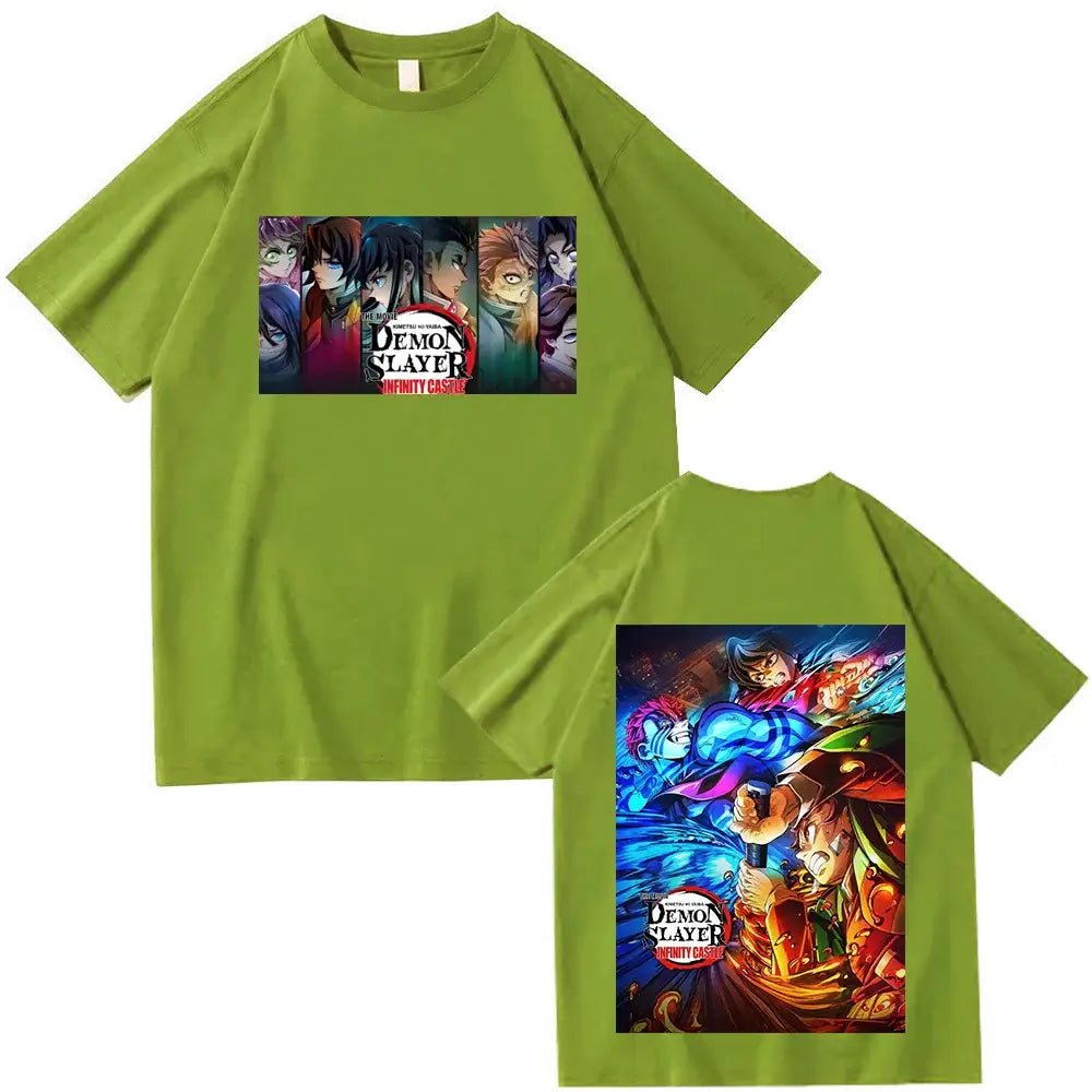 Demon Slayer Infinity Castle T-Shirt Harajuku Fan Gift
