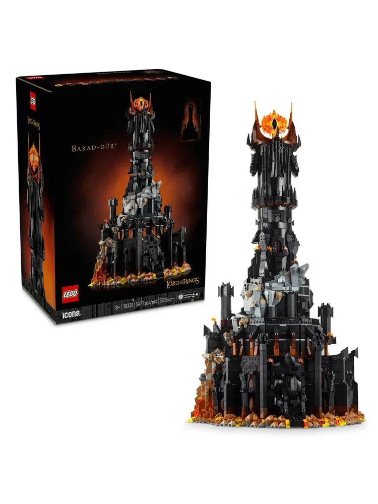 LEGO 10333 ICONS series The Lord of The Rings: Barad-dûr Compatible with Lego Building Blocks Model - NOT Included The Model Set - LEGO10333