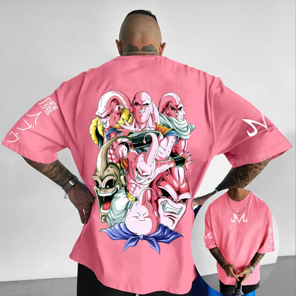 Dragon Ball Son Goku Oversized Retro Graphic T-Shirt 2026