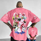 Dragon Ball Son Goku Oversized Retro Graphic T-Shirt 2026