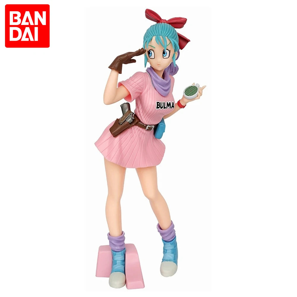 Anime Cartoon Dragon Ball Z 25cm Bulma PVC Action Figure Cute Statue Model Figurine Collectible Dolls Toy Gifts