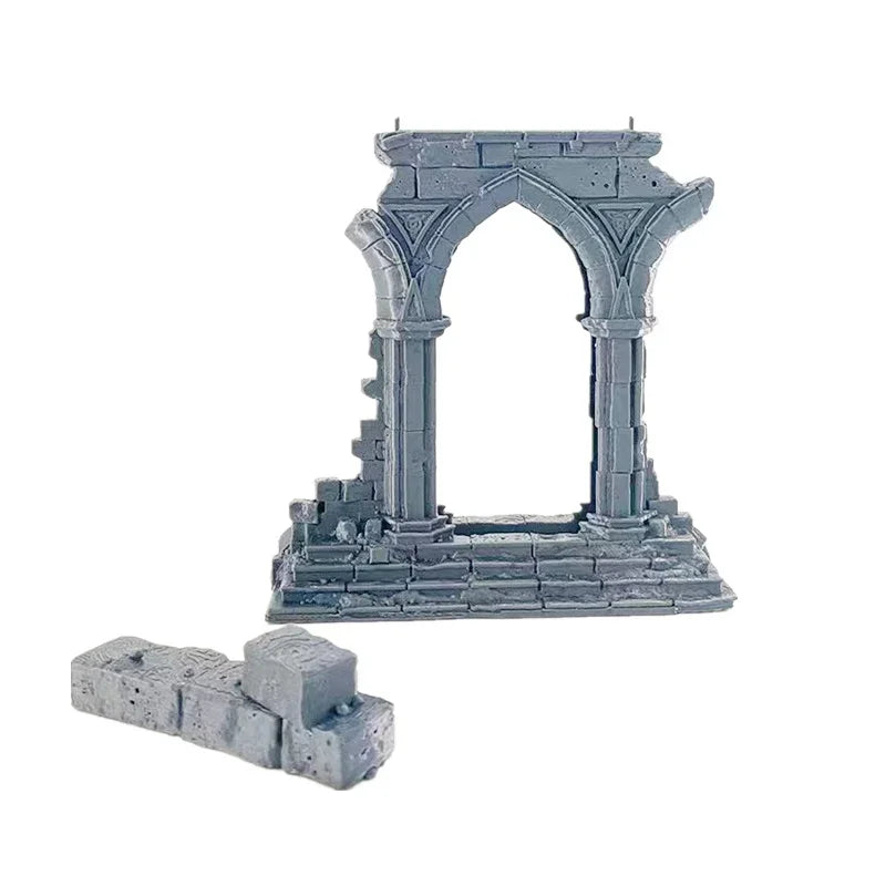 Ruined Archway Portal Insert PHONE for Magical Magic Animated Video Effects Tabletop Terrain RPG D&D Dungeons and Dragons