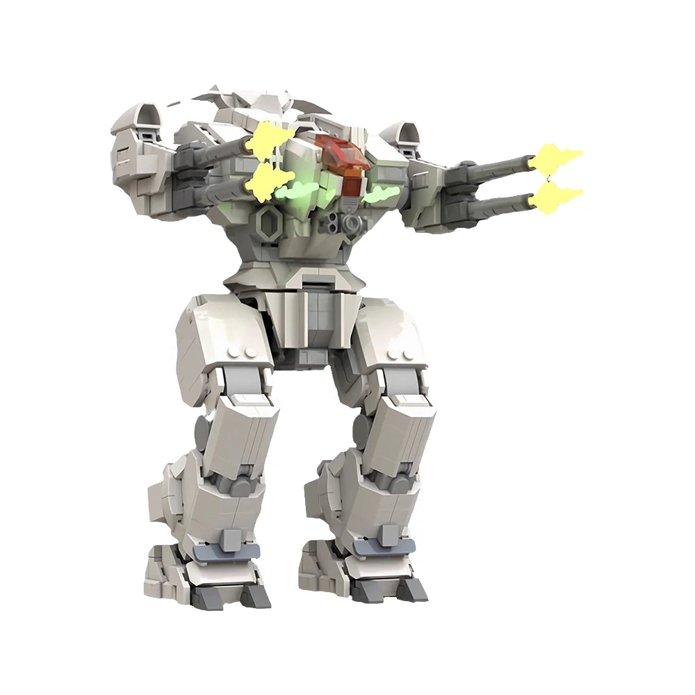 MOC Rifleman  Robot Building Blocks High Tech War Robots Bricks Model Infantry Armed Robots Assembly Toys Kids Gifts