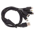 5-in-1 USB Game Charger Cable for 3DS, PSP, Wii U | Fast Charging Cord