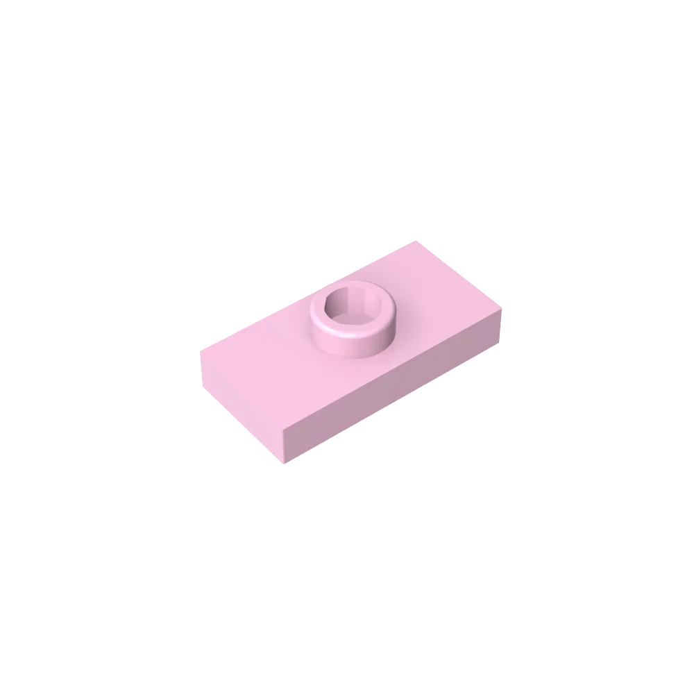 Gobricks PLATE 1X2 W. 1 KNOB | Modified Building Block Compatible with Lego 15573