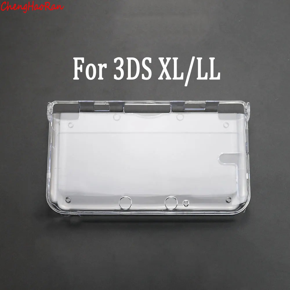 1 Piece Clear Protective Case for PSP PSV GBA SP NDSL DSI NDSi XL 3DS XL New 3DS XLLL Console | Universal Crystal Hard Shell