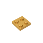 Gobricks Plate 2 x 2 Building Block | Compatible with Lego 3022
