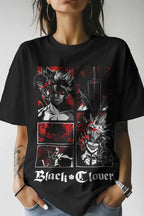 Black Clover Asta Demon T-Shirt: Anti-Magic Graphic Tee