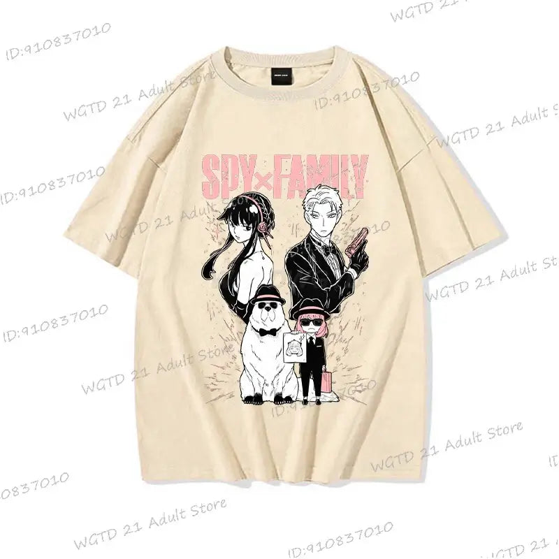 Anya Forger T-shirt: Spy x Family Cute Harajuku Cotton Tee