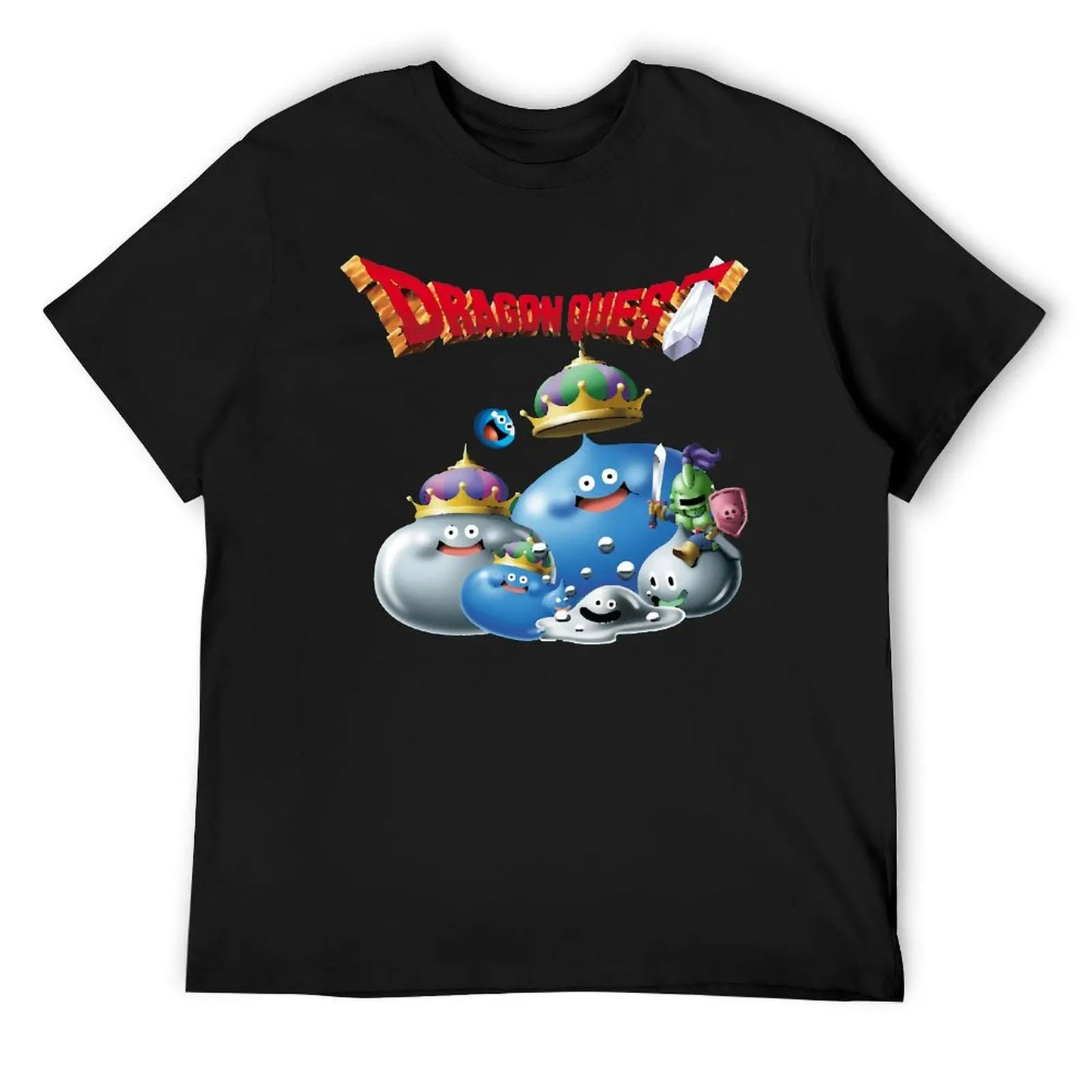 Dragon Quest Slime essentiel à vendre Y T-shirt Fresh Move Nerd T-shirts drôle graphique Fitness taille européenne