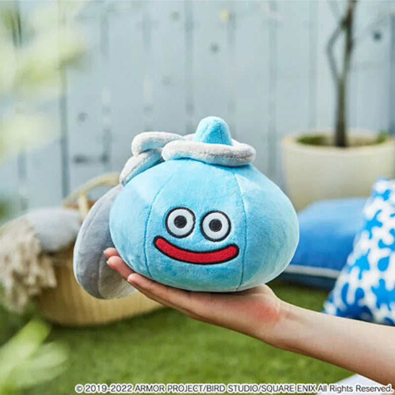 Dragon Quest Walk Slamichi Slime With Clock Big Plush Stuffed Doll 25cm Kids Toys Boys Children Christmas Gifts