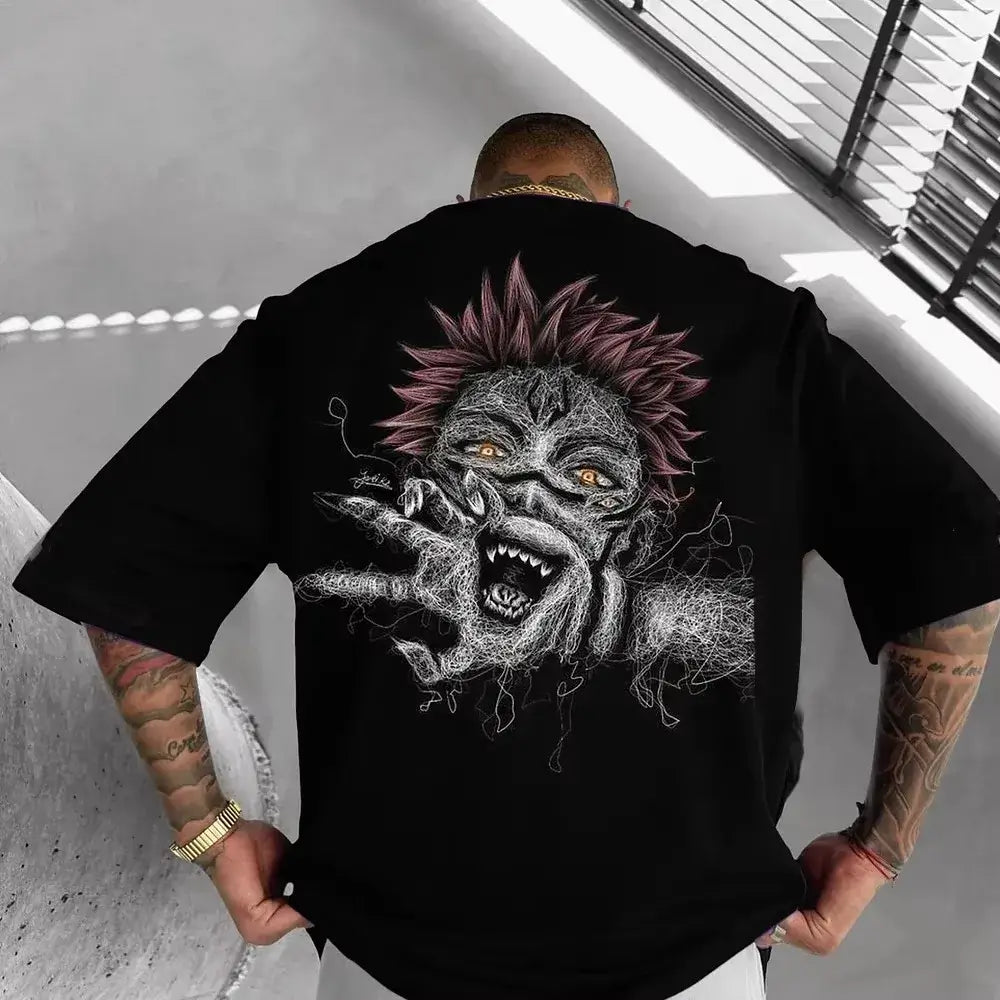 Jujutsu Kaisen Sukuna Graphic T-Shirt | MINISO Anime Tee