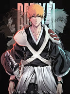 BLEACH DIY Diamond Painting Kurosaki Ichigo Zaraki Kenpachi Poster Hand Diamond Embroidery Home Room Decor Kids DIY