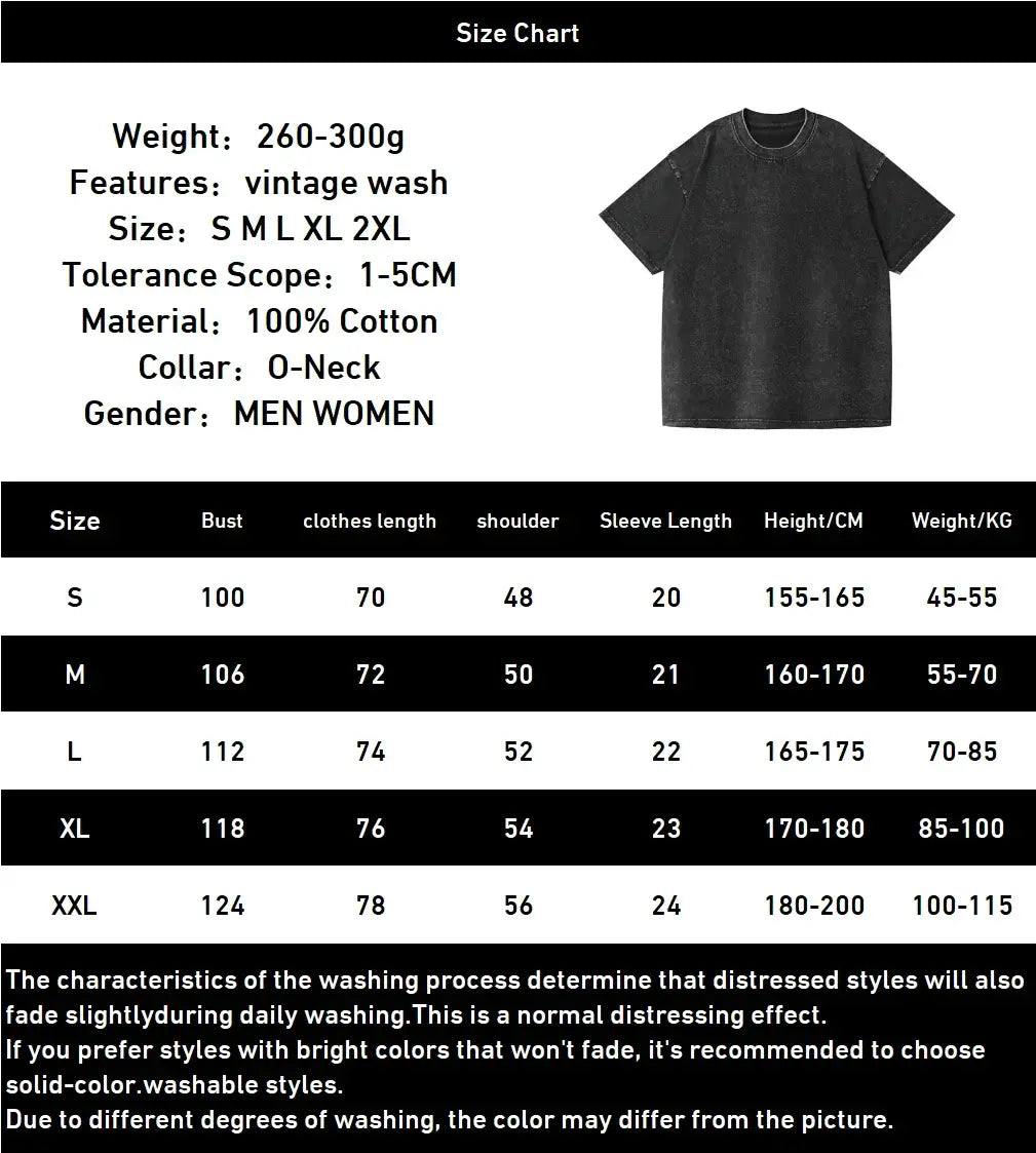 Guts Berserk T-Shirt Vintage Washed Oversized Tee