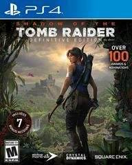 Shadow of the Tomb Raider [Croft Steelbook Edition] - Playstation 4 - No Inserts | Definitive Edition