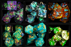 Sharp Edge Mystery Dice 6 Pack – 6 Sets of Unique Dice! No Duplicates!