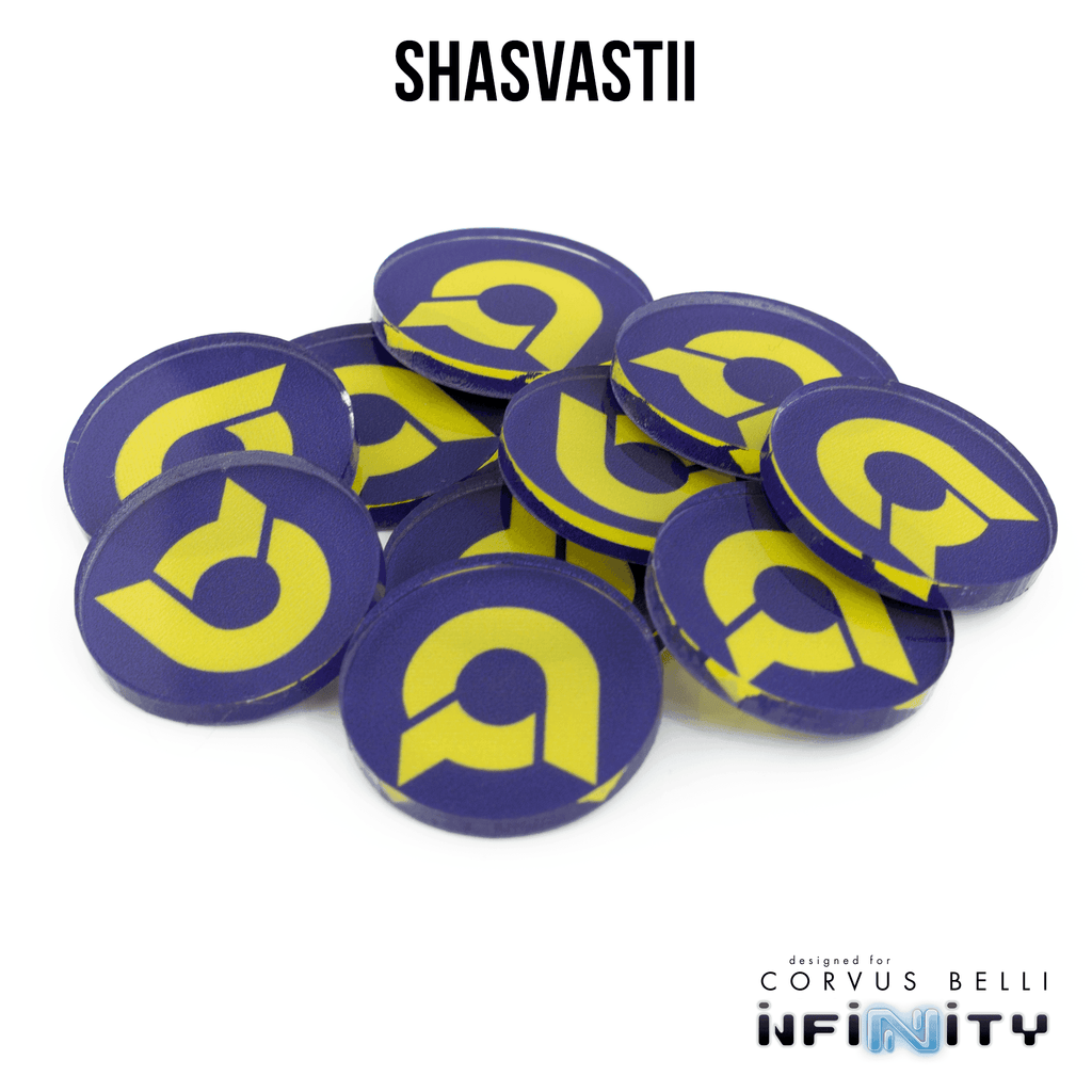 N4 Faction Markers - Shasvastii / 25mm / Single