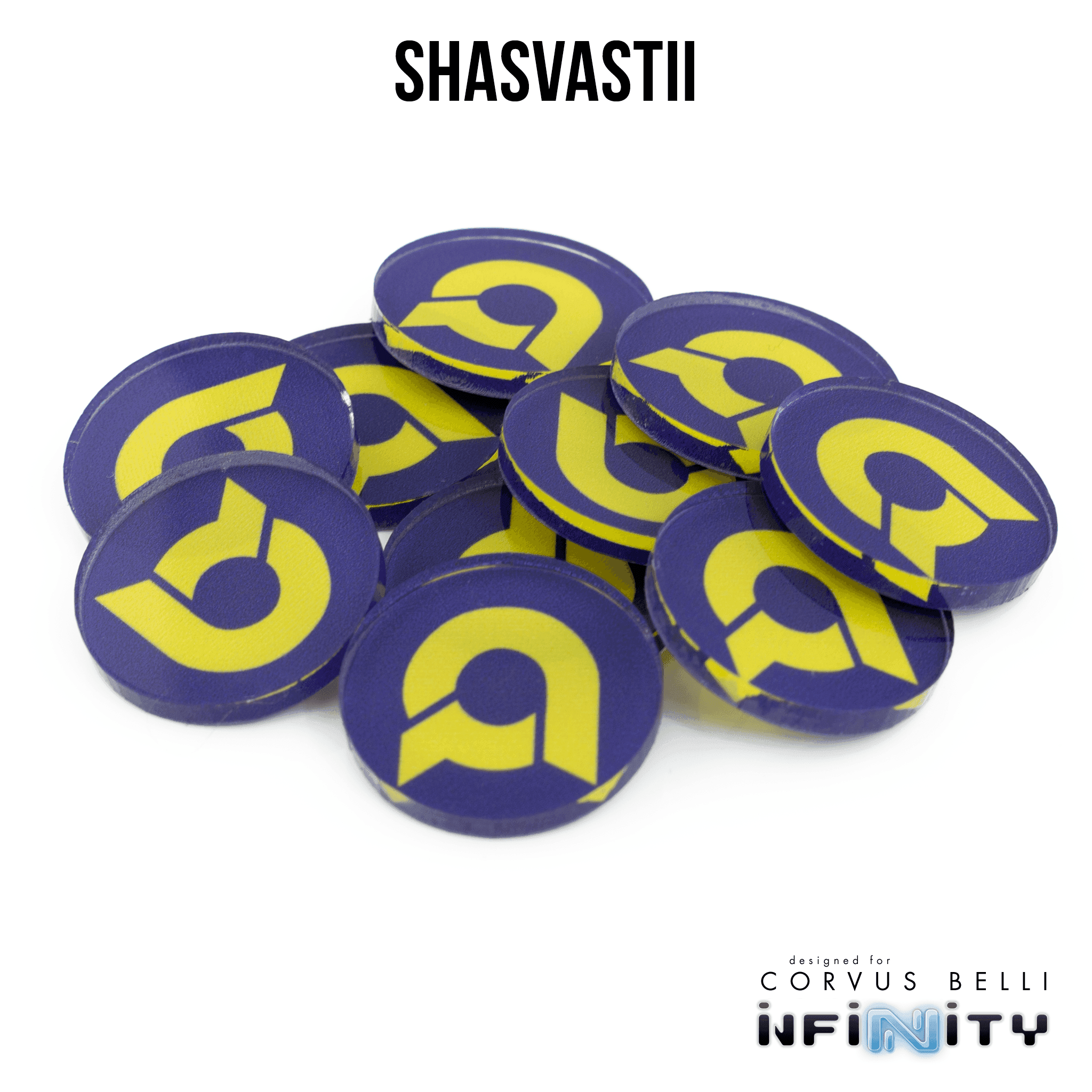 N4 Faction Markers - Shasvastii / 25mm / Single