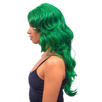 She Green Comic Book TV Show Monster Adult Halloween Costume Wig Cosplay