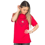 Sheldon Cooper 20 Sided Dice D20 Adult Red T-shirt - S