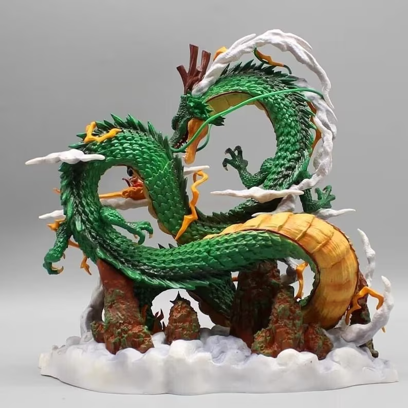 Shenron & Goku Anime Figure, Dragon Ball Z Figurines, Anime and Toys Gifts