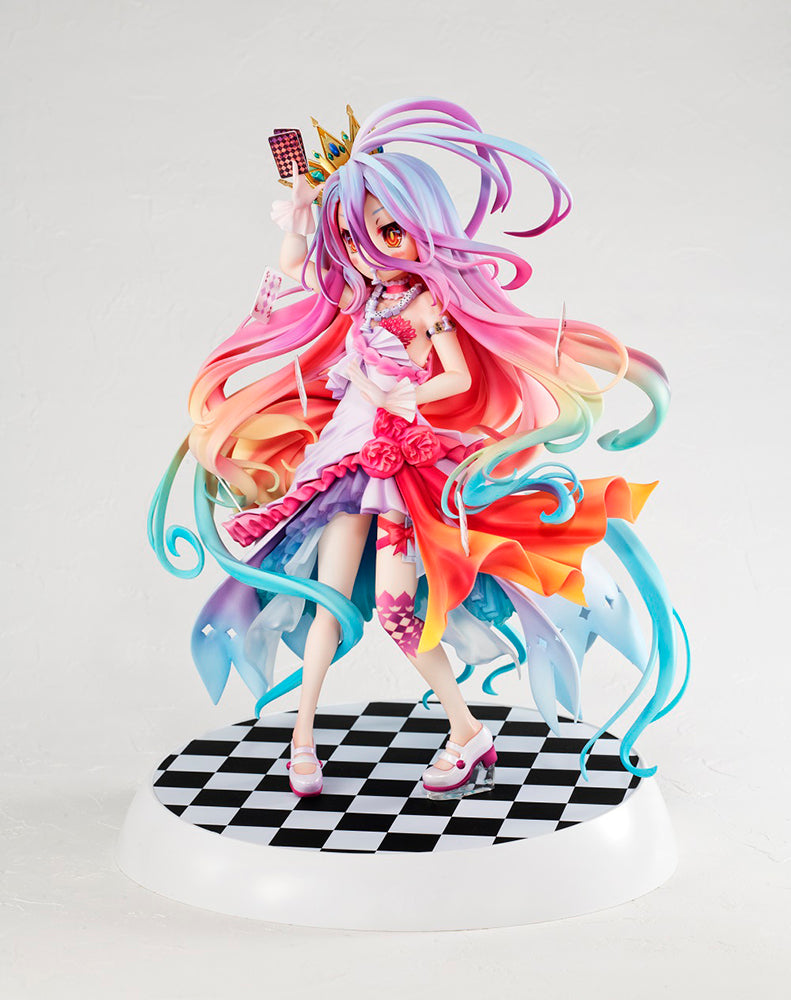 No Game No Life Shiro 1/7 Scale Figure Dress Ver - Official Kadokawa 10th Anniversary