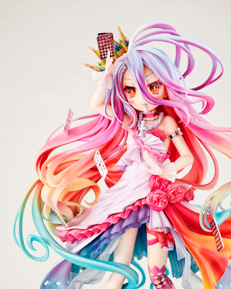 No Game No Life Shiro 1/7 Scale Figure Dress Ver - Official Kadokawa 10th Anniversary