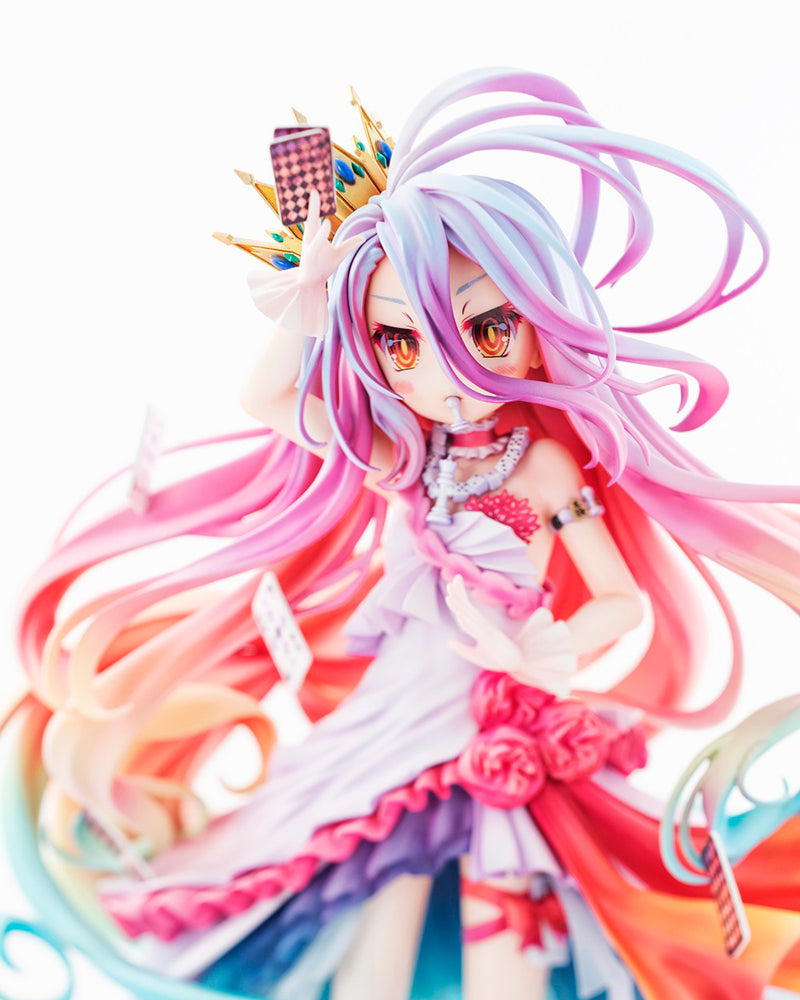 No Game No Life Shiro 1/7 Scale Figure Dress Ver - Official Kadokawa 10th Anniversary