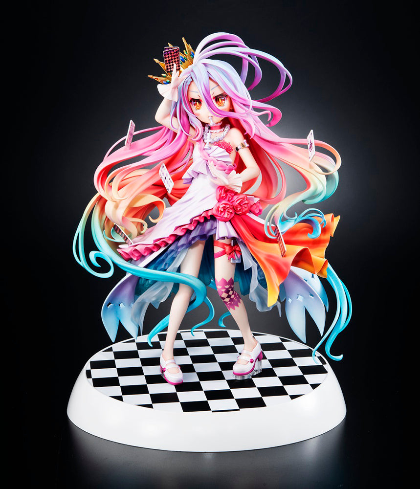 No Game No Life Shiro 1/7 Scale Figure Dress Ver - Official Kadokawa 10th Anniversary