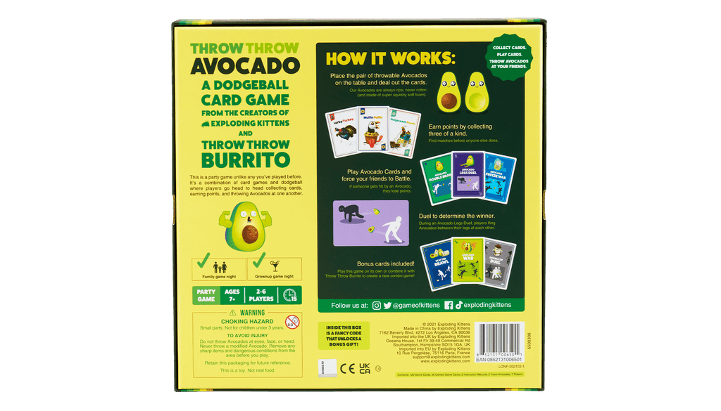 Throw Throw Avocado - 