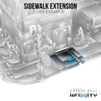 Xiguan Sidewalk - Transitions - Color Printed