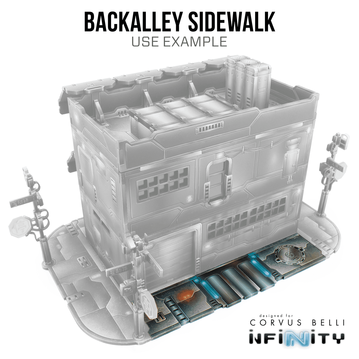 Xiguan Sidewalk - Back Alleys - Color Printed