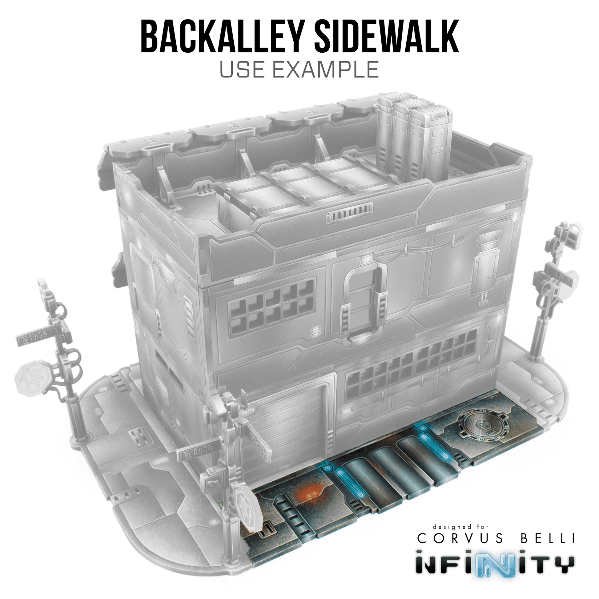 Xiguan Sidewalk - Back Alleys - Color Printed