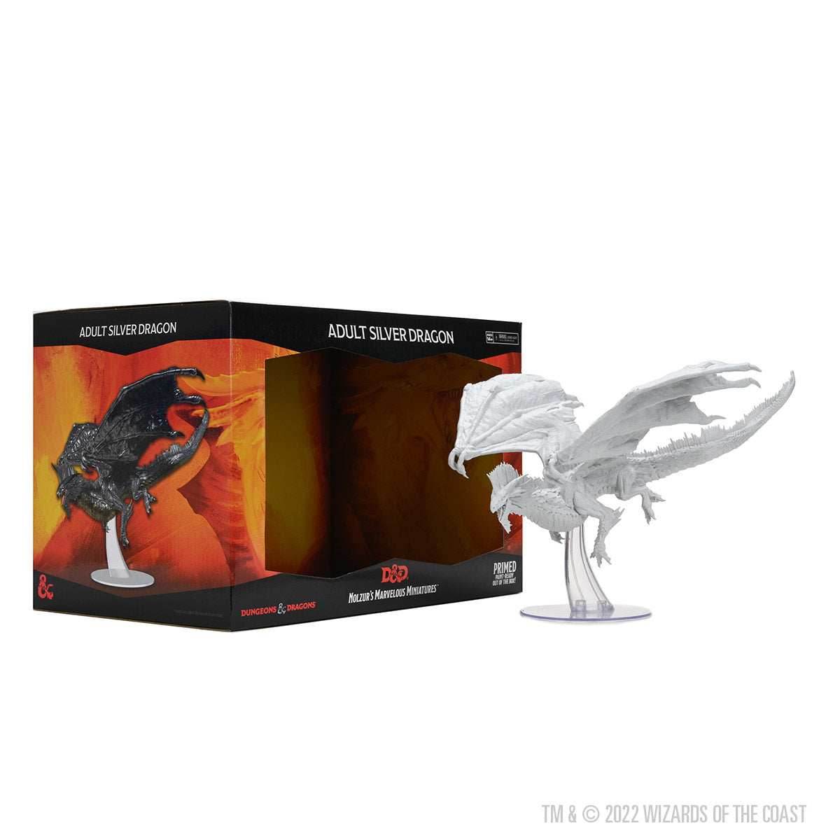 D&D: Nolzur's Marvelous Miniatures - Adult Silver Dragon - 