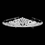 Glass Crystal Pageant Queen Tiara