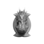 Silver Metallic Dragon - Included