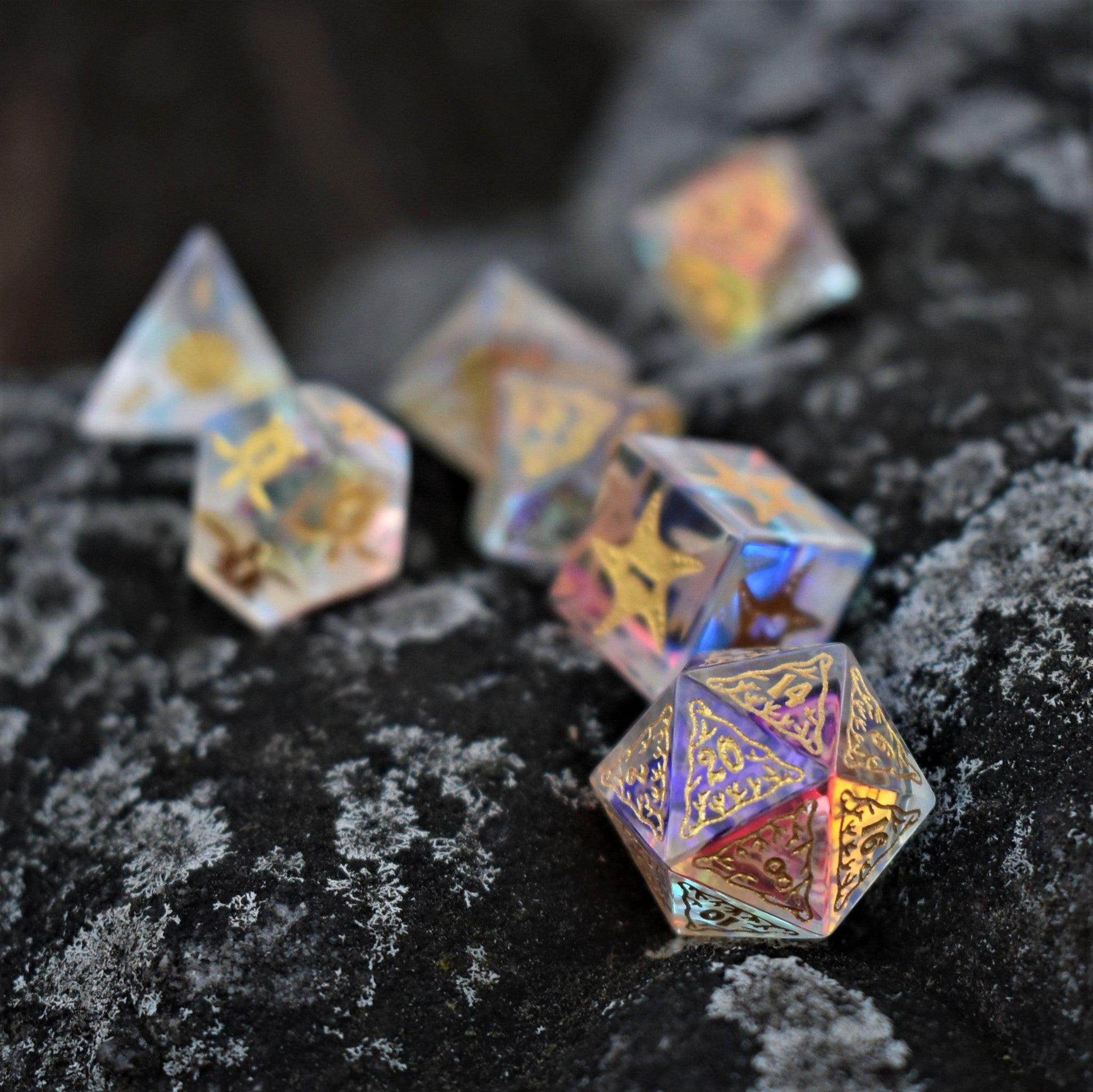 Siren's Song Prism Glass Dice Set 'PRE-ORDER | SPRING EVENT DEAL' - 