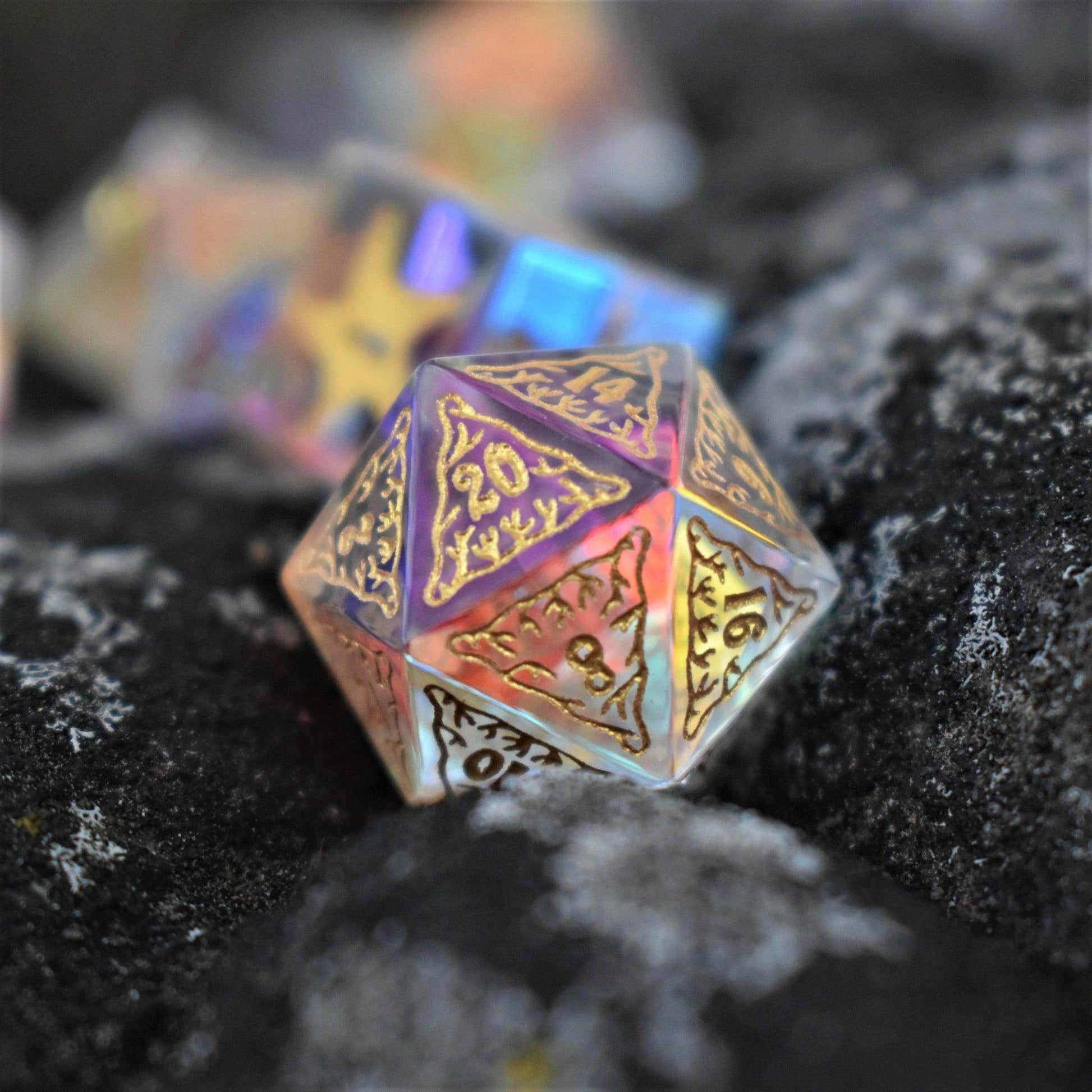 Siren's Song Prism Glass Dice Set 'PRE-ORDER | SPRING EVENT DEAL' - 