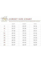 Top Drawer CURVY Steampunk Steel Double Boned Under Bust Corset - Small