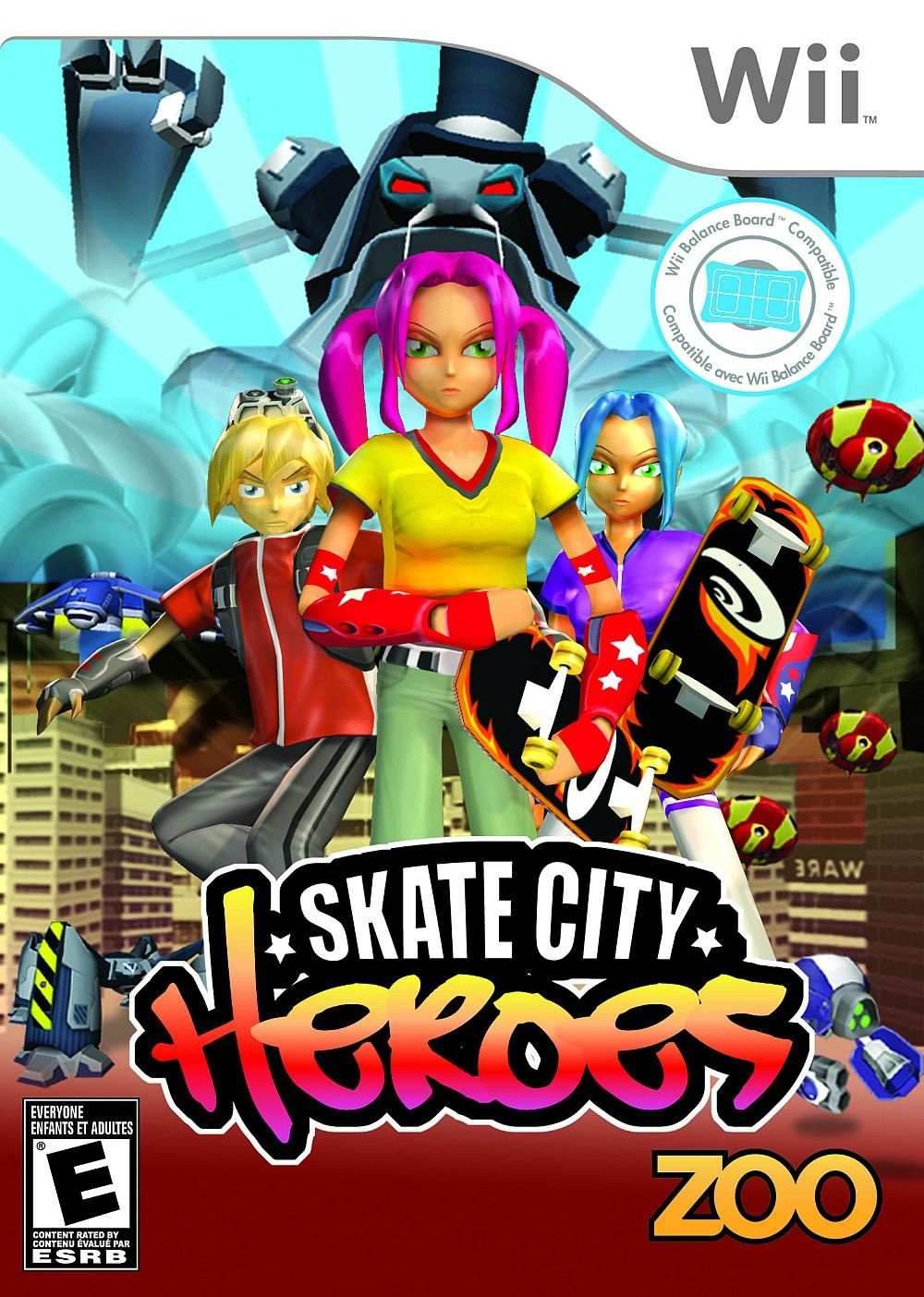 Skate City Heroes (Wii) - Game Manual Only