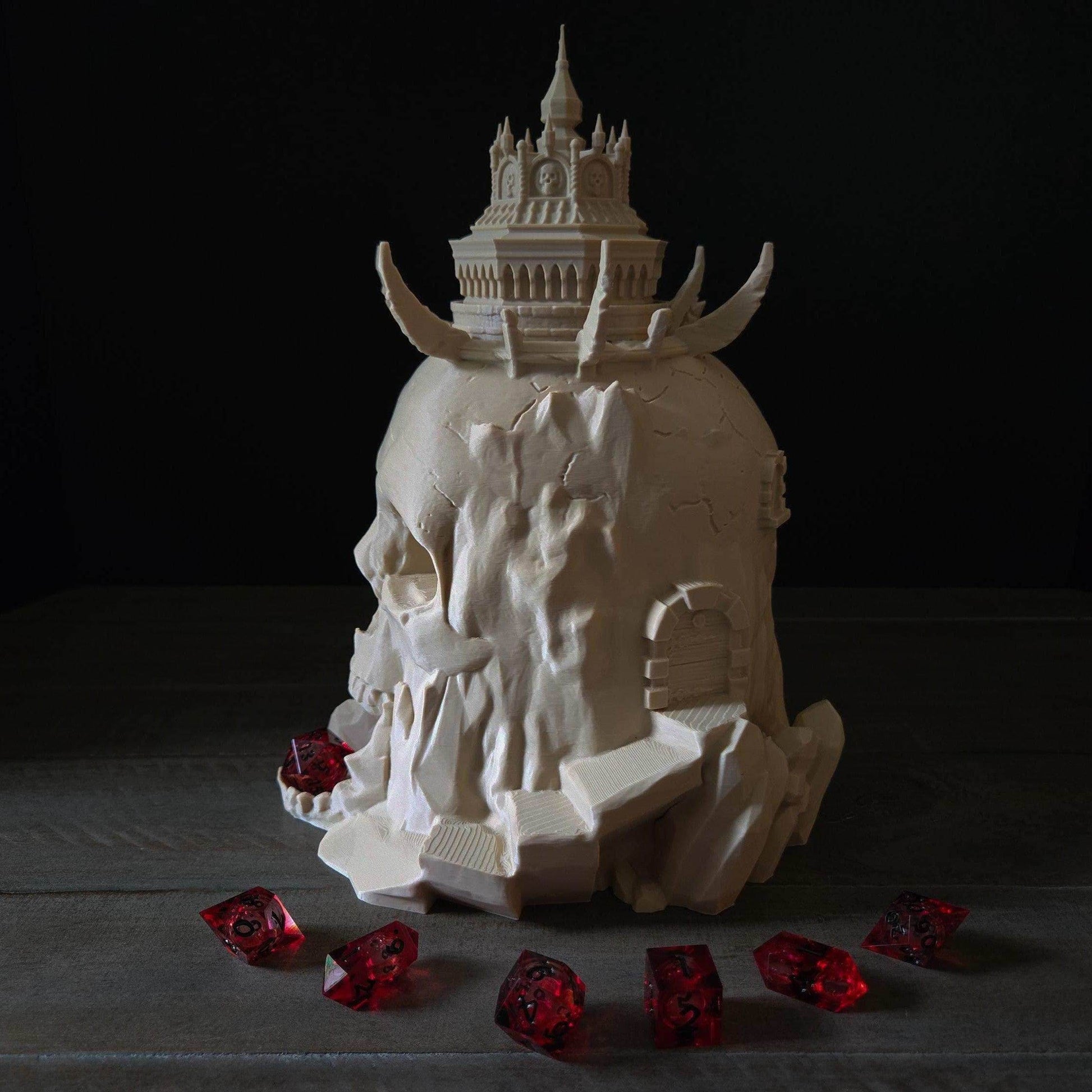 Skull King Large DND Dice Tower - 