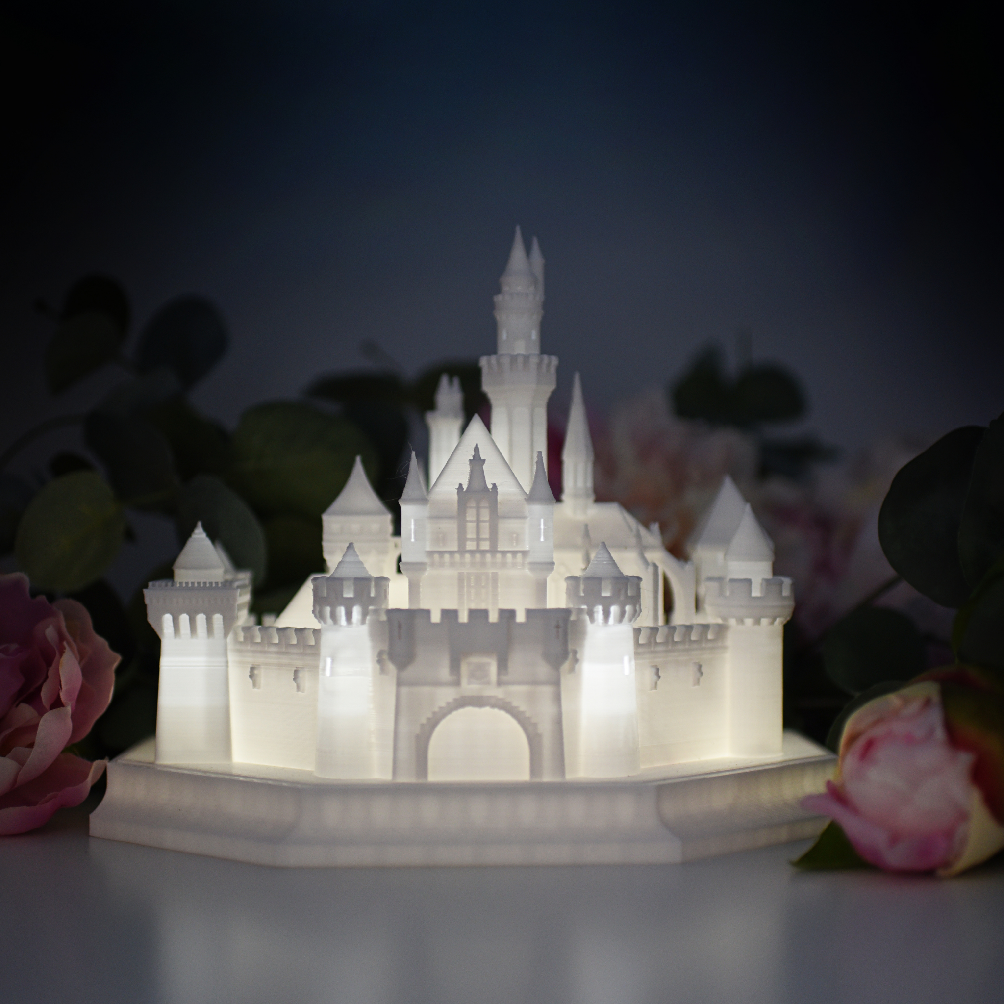 Sleeping Beauty Castle Music Light