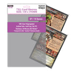 7XL Game Card Sleeves (130x195mm) 110 Pack, 60 Micron, SKS-8837