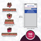 5XL Game Card Sleeves (120x210mm) 110 Pack, 60 Micron, SKS-8835
