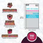 "North Sea / Garphill Games" Sleeves (54x86mm) -110 Pack, 60 Microns SKS-8821
