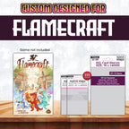 "Flamecraft" Board Game Compatible Card Sleeve Bundle (8803 X 2 + 8839 X 1)